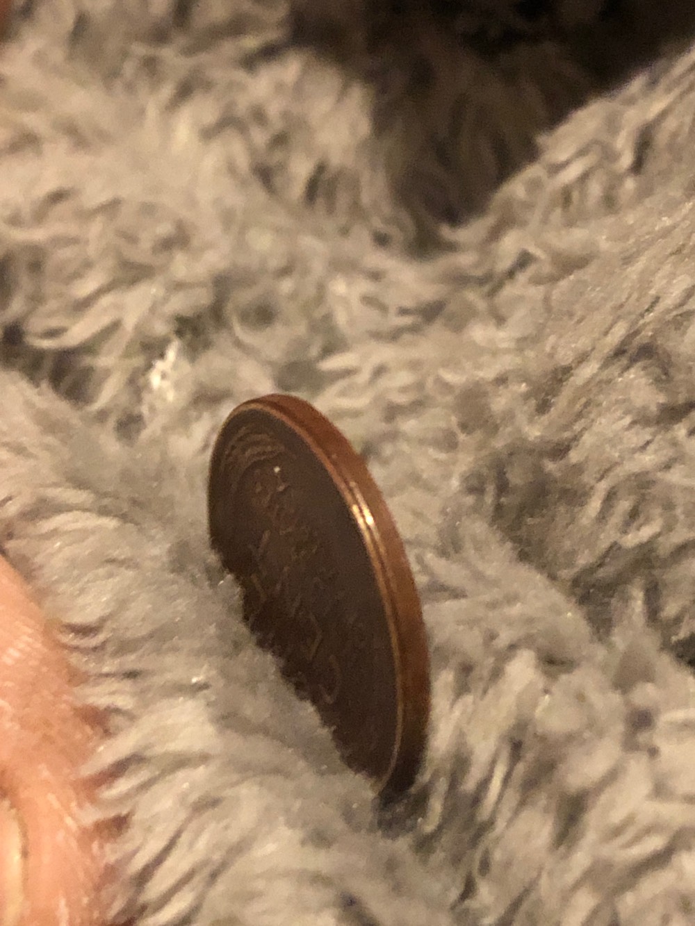 1955-No-Mint-Mark-Sides-Of-Penny-Look-Funny